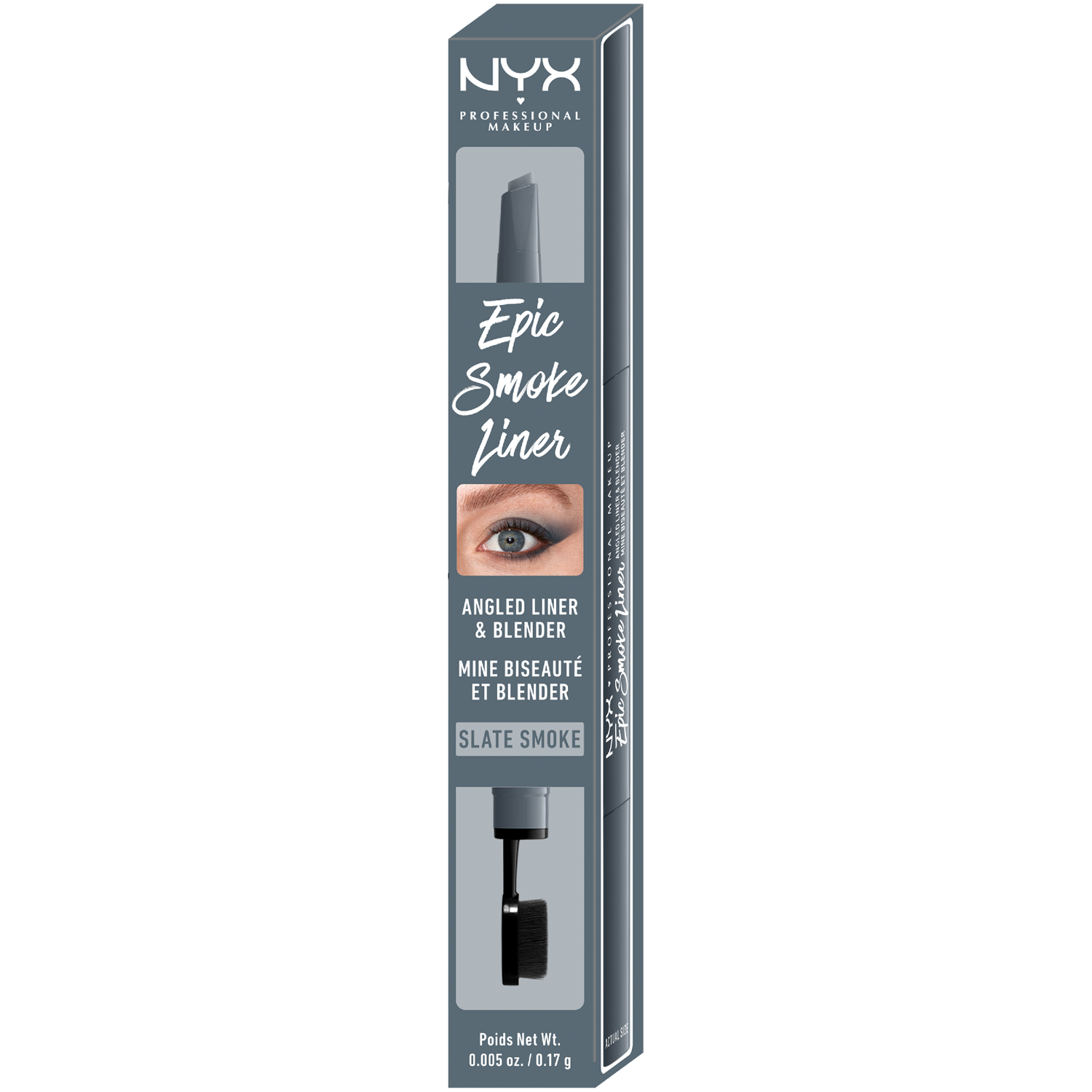 цена Подводка для глаз грифельно-дымчатая Nyx Professional Makeup Epic Smoke Liner, 0,17 гр