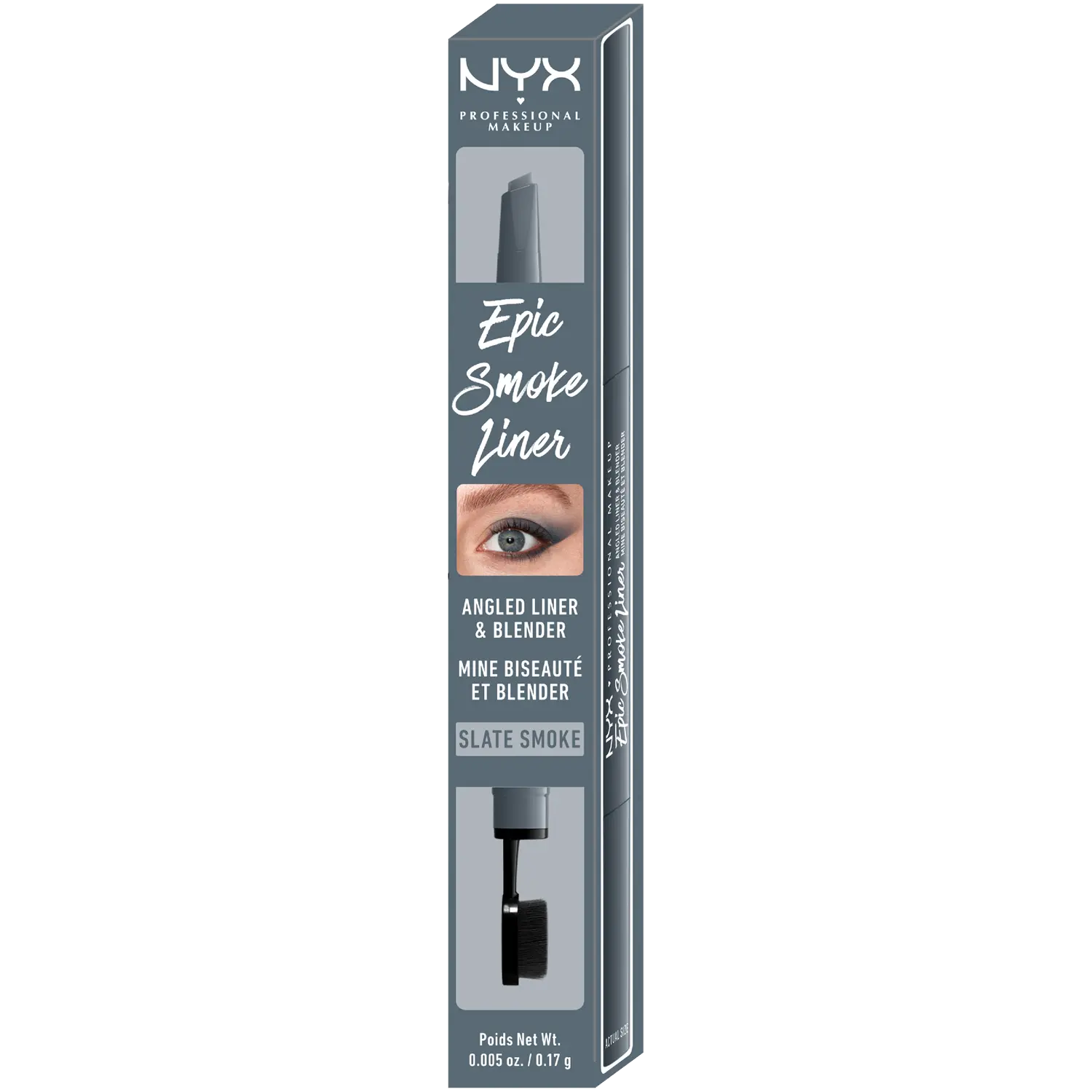 цена Подводка для глаз грифельно-дымчатая Nyx Professional Makeup Epic Smoke Liner, 0,17 гр