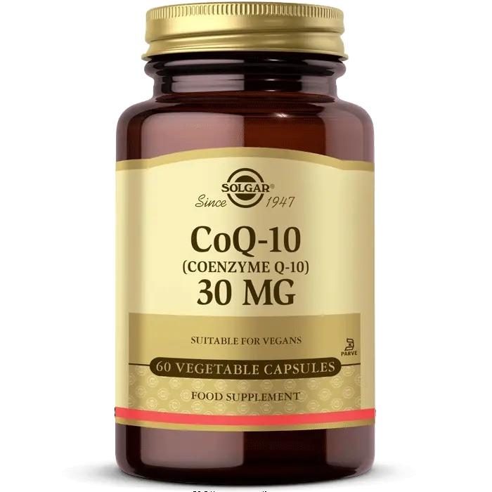 Solgar Коэнзим Q-10 30 мг 60 капсул natrol коэнзим q 10 100 мг 45 капсул