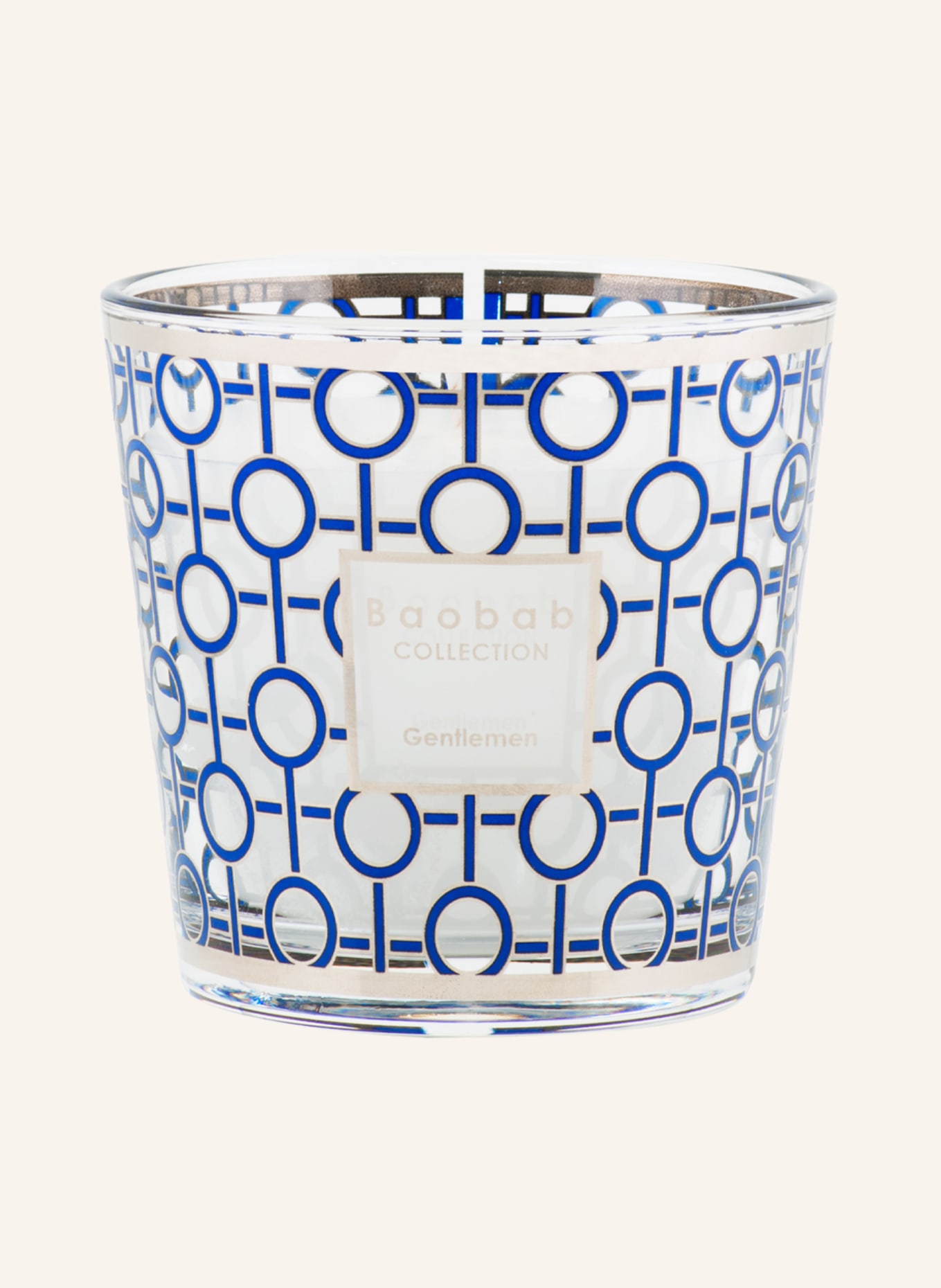 

Baobab COLLECTION Ароматическая свеча Baobab Collection GENTLEMEN, цвет weiss/blau/platin