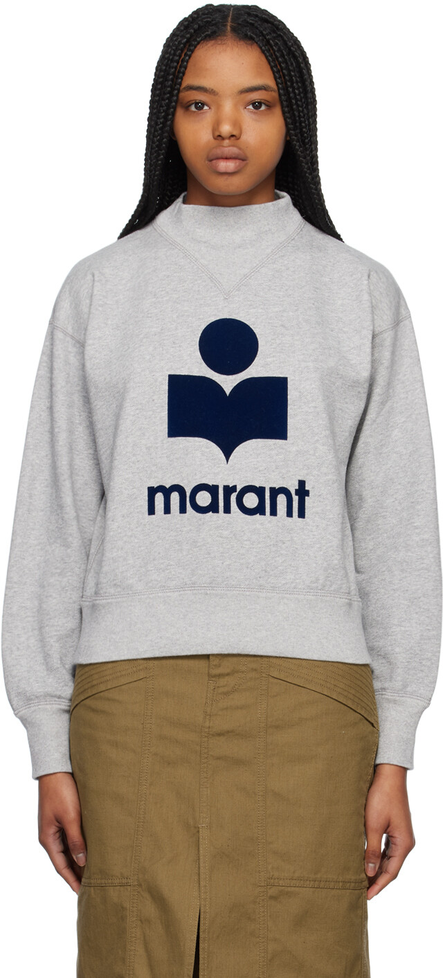 

Серый свитшот Moby Isabel Marant Etoile