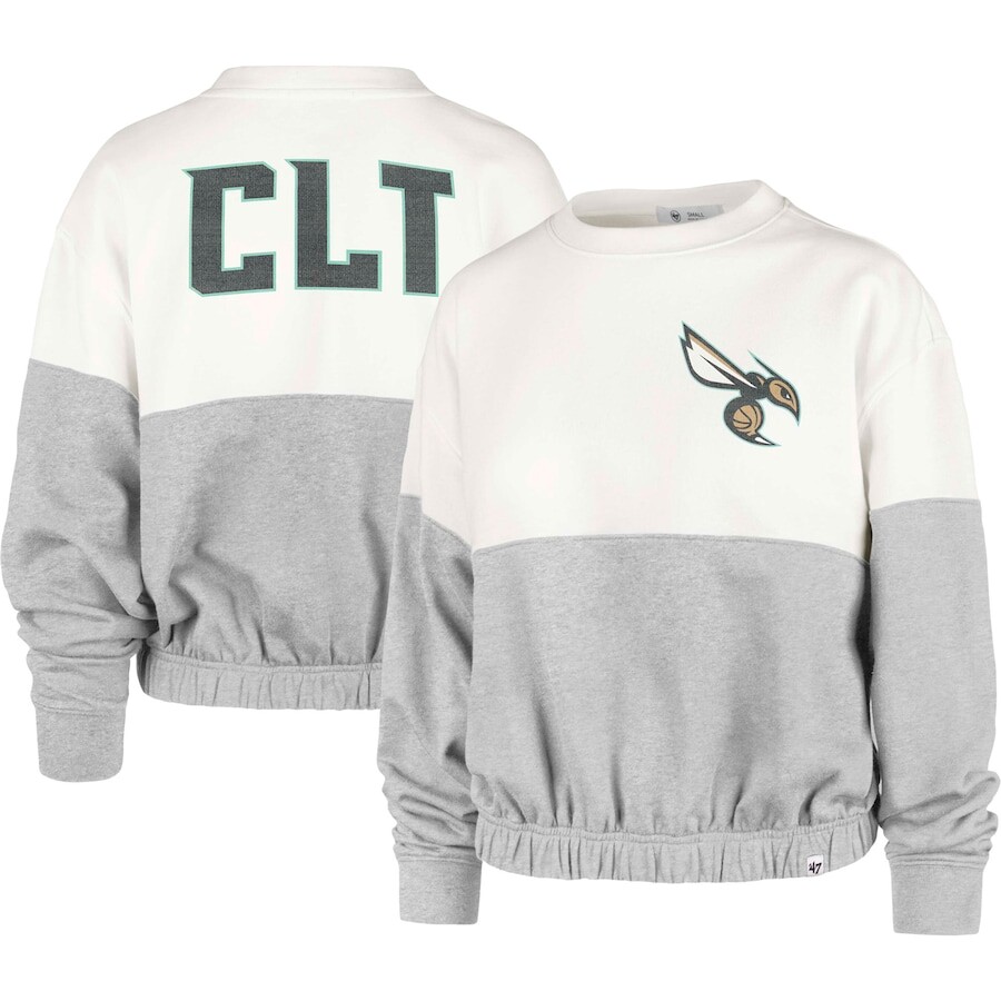 

Толстовка 47 Charlotte Hornets, кремовый