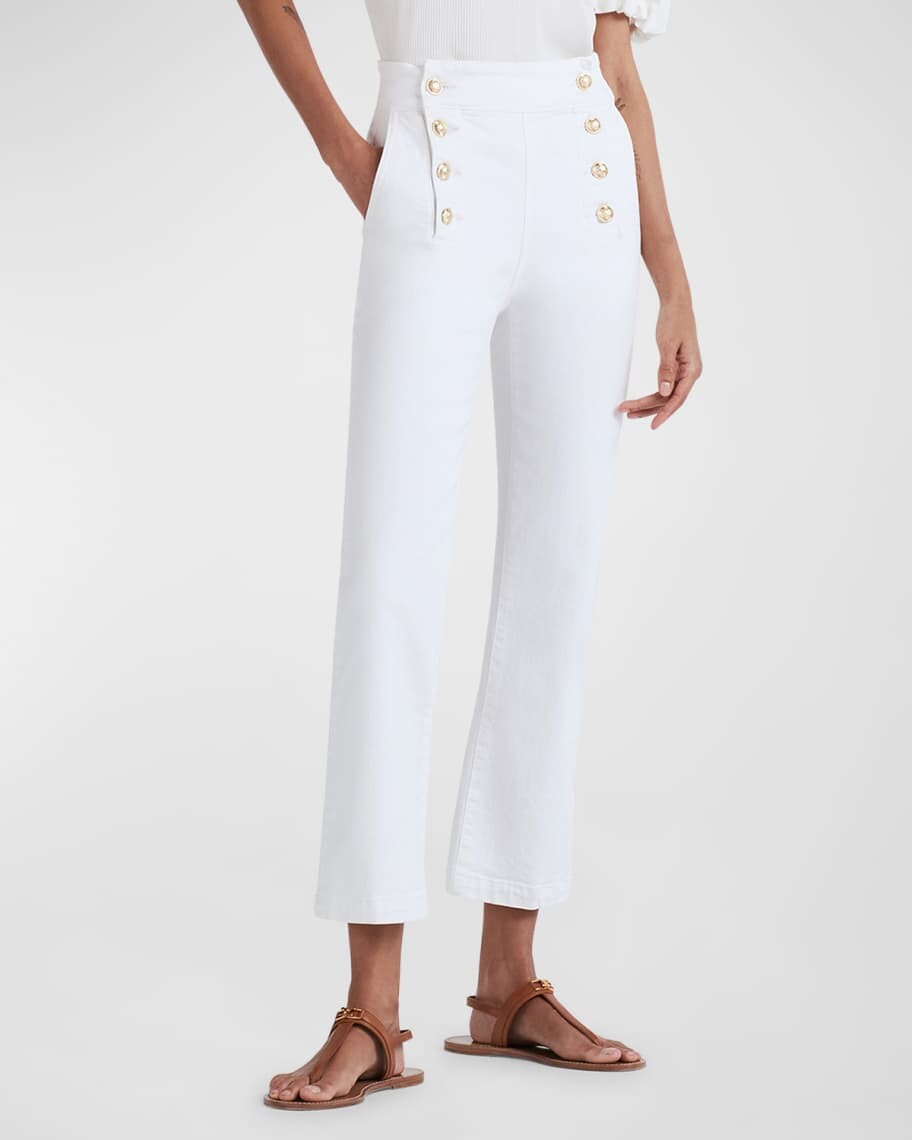 

Укороченные расклешенные джинсы Elle Sailor Derek Lam 10 Crosby