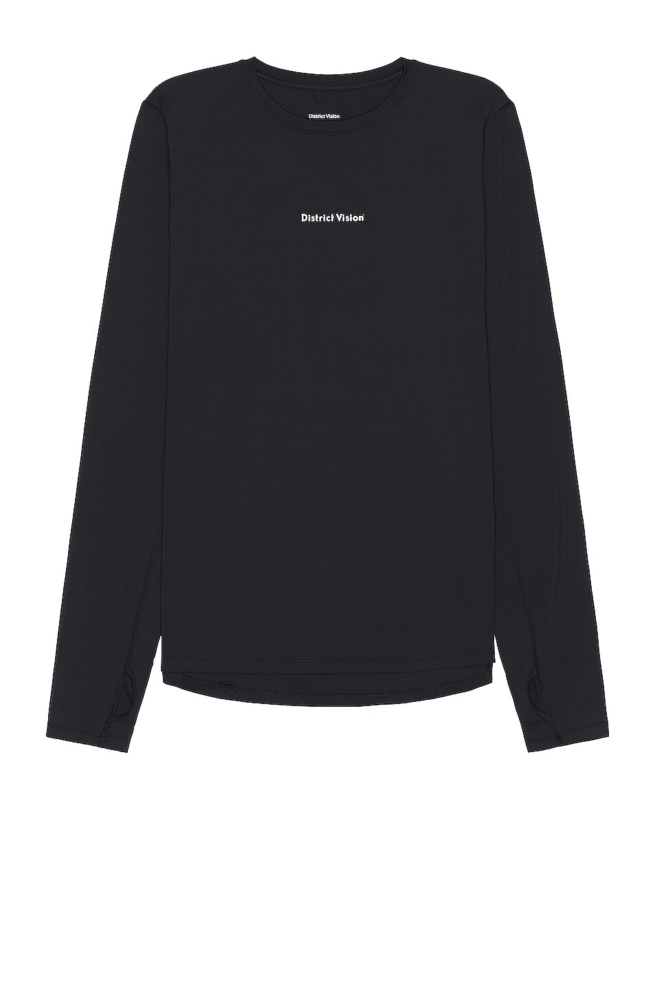 

Футболка District Vision Aloe Long Sleeve, черный