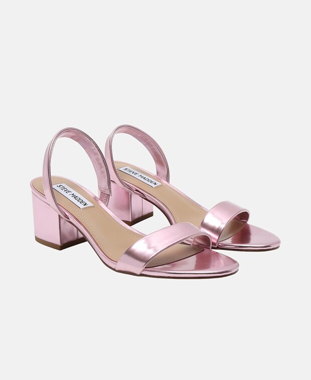 

Босоножки на каблуке Steve Madden, розовый