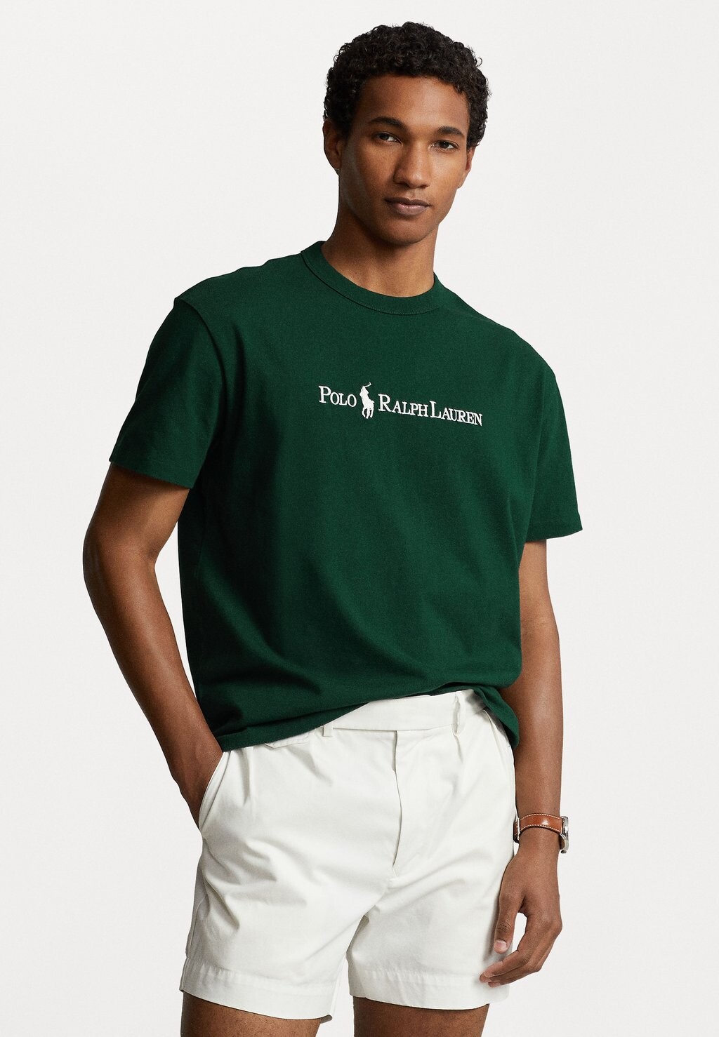 

Футболка с принтом Unisex Polo Ralph Lauren, цвет hunt club green