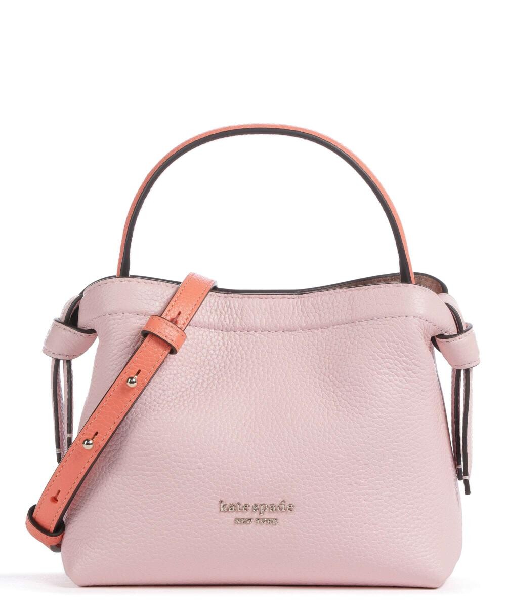 Сумка через плечо Knott из зерненой кожи Kate Spade New York, розовый