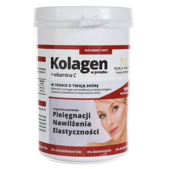 

Noble Health, Коллаген + кератин и порошок цинка, 100 г