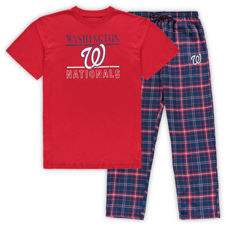 

Пижамный комплект Concepts Sport Washington Nationals, красный