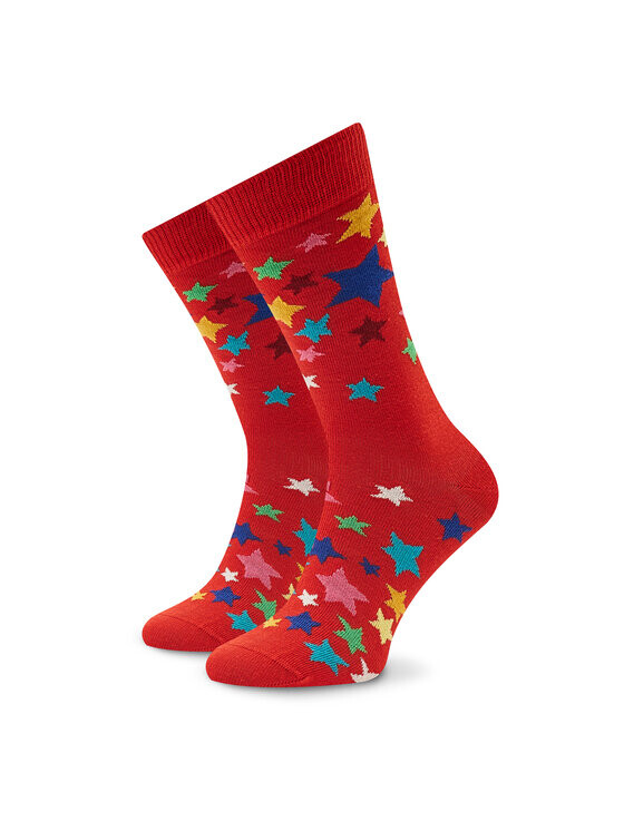 

Высокие детские носки Happy Socks, красный