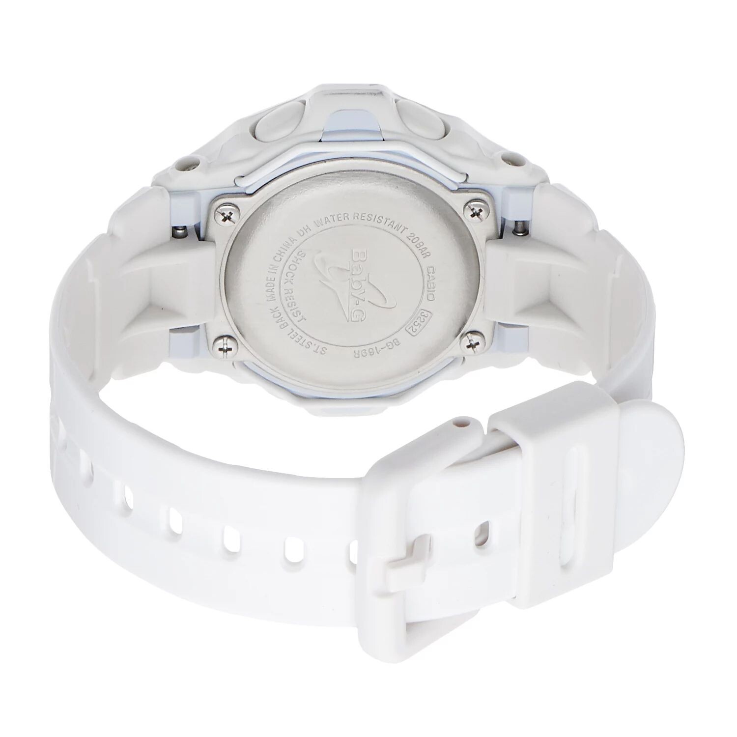 

Часы Baby-G с цифровым хронографом и белой смолой — BG16R-7AM Casio