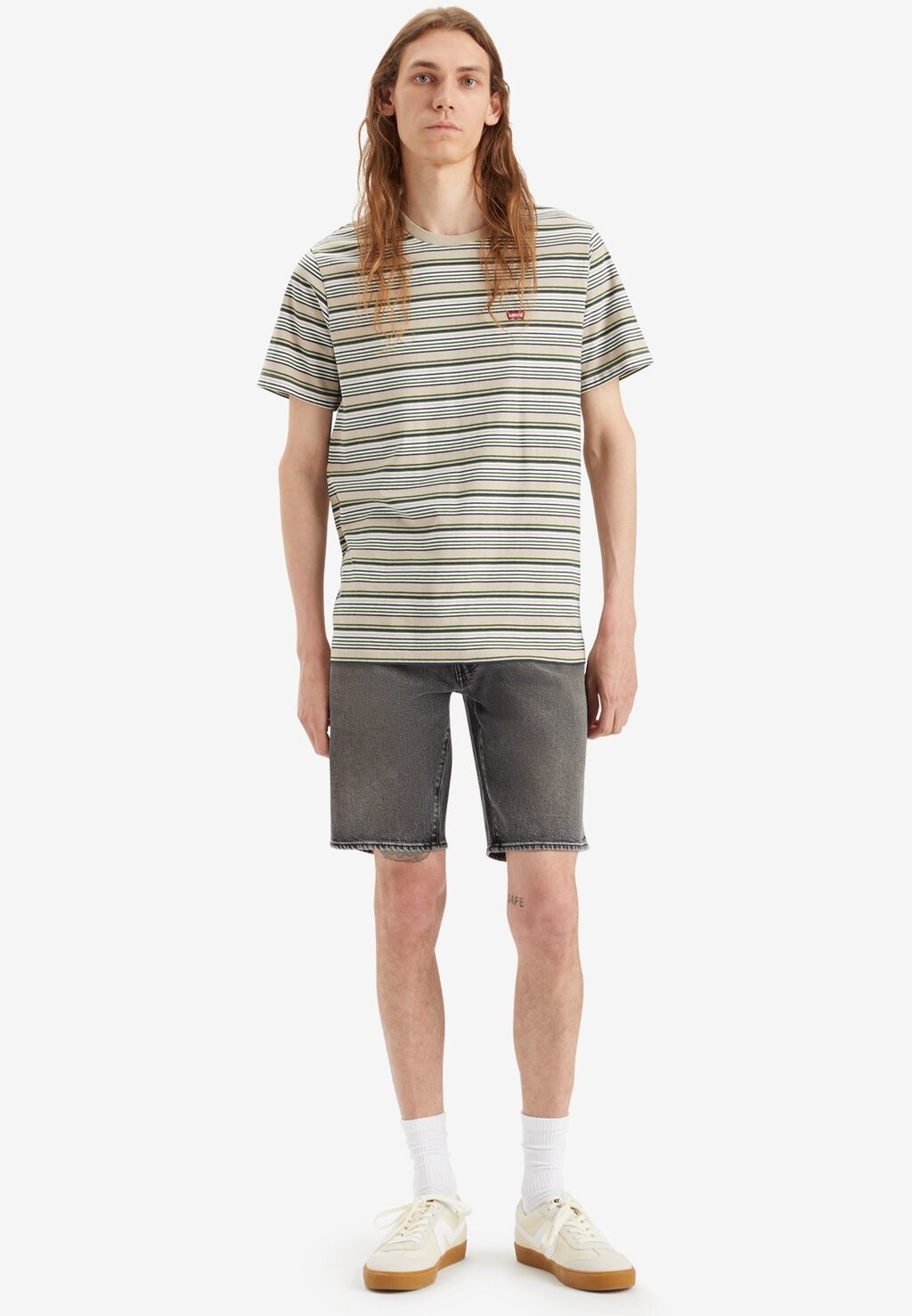 

Джинсовые шорты 405 Standard Levi's, цвет dark ego