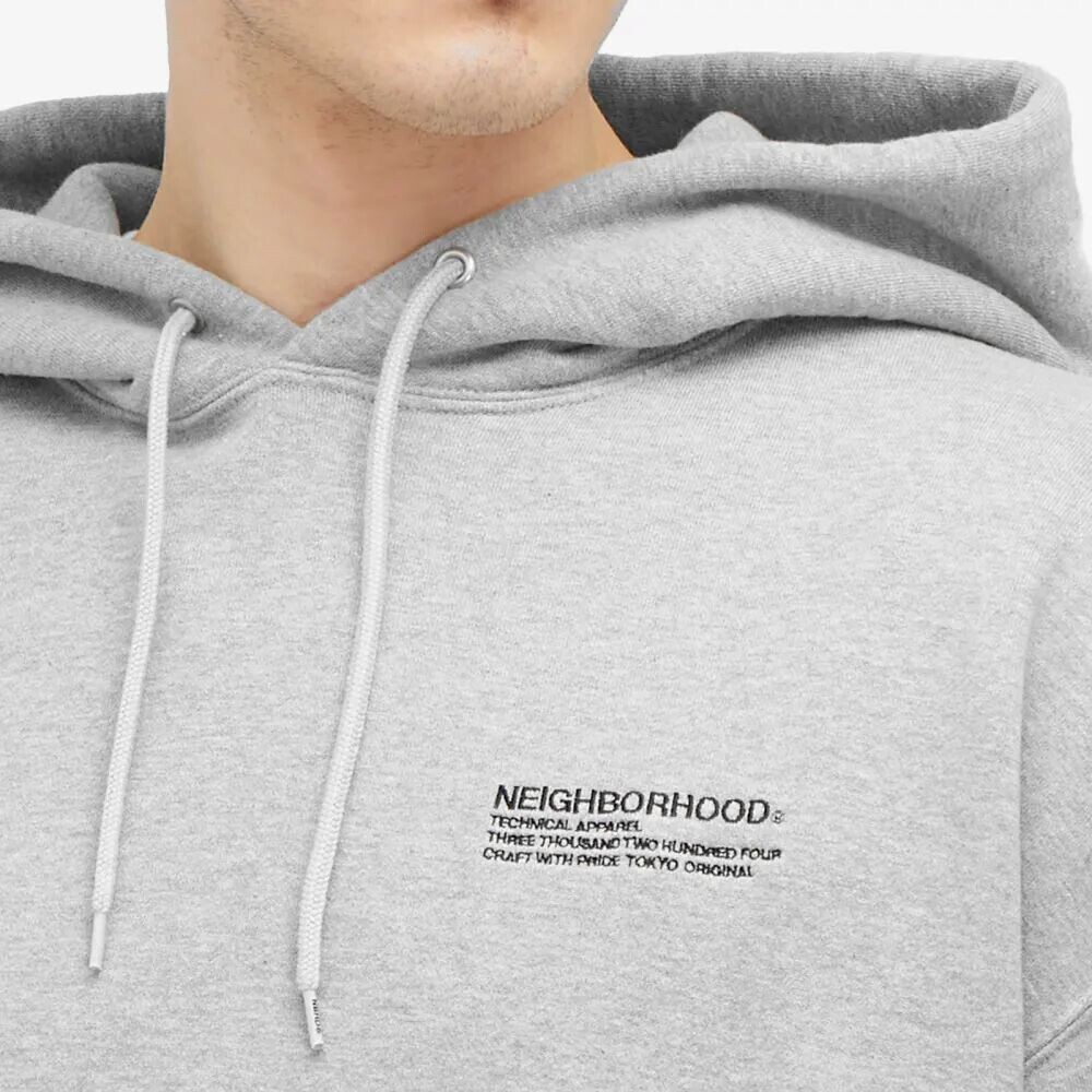 

Neighborhood Пуловер с капюшоном и логотипом, серый