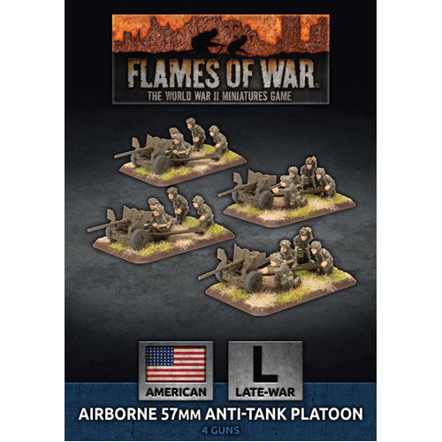 Фигурки Flames Of War: Parachute 57Mm Anti-Tank Platoon (Plastic)