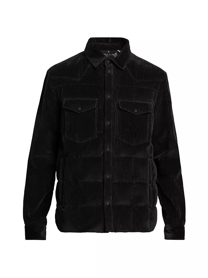 

Вельветовая куртка-рубашка Grenoble Moncler, черный