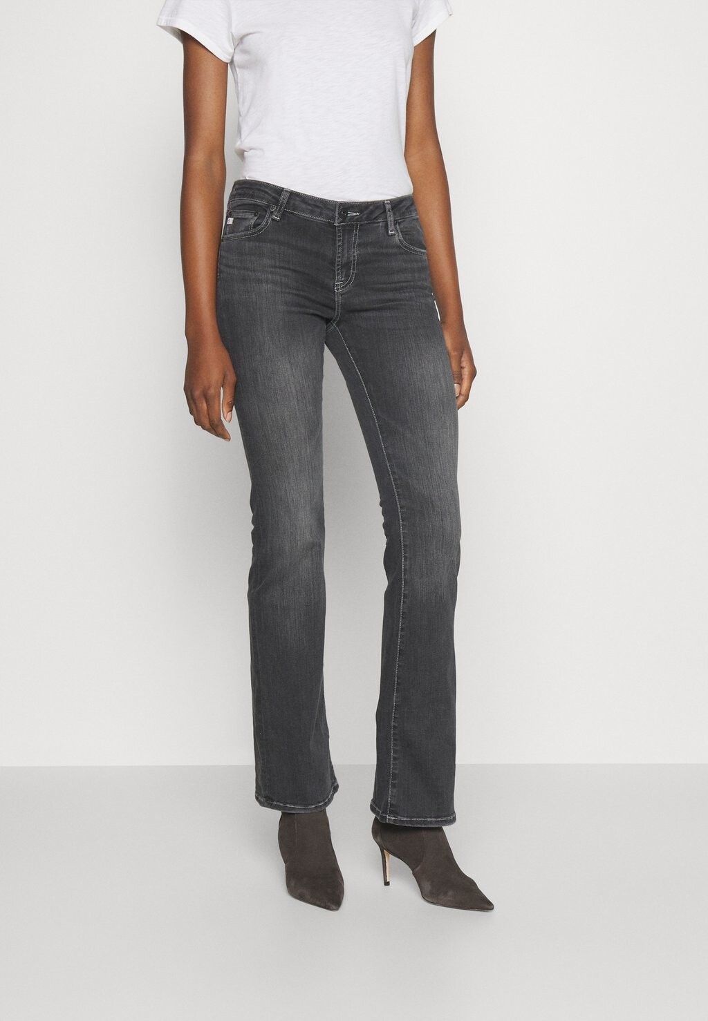 

Джинсы Skinny Fit AG Jeans, серый деним