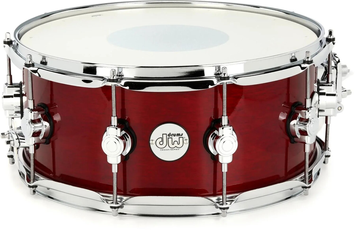 

Малый барабан серии DW Design — 6 x 14 дюймов, вишнёвый оттенок