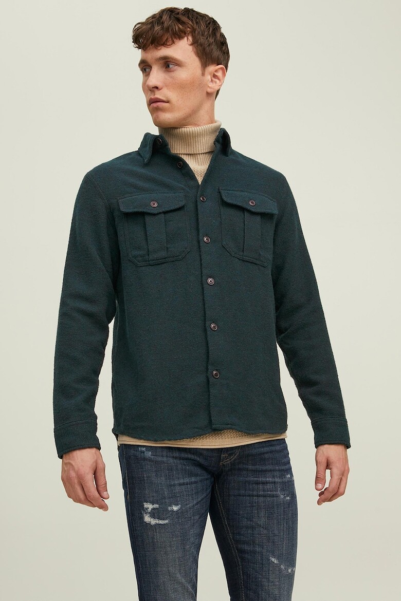 

Куртка рубашечного типа с передними карманами Jack & Jones, зеленый