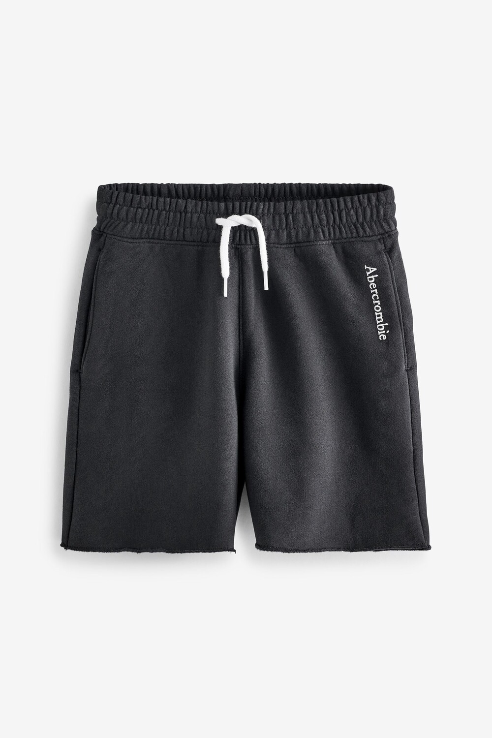 

Шорты из джерси с логотипом Abercrombie & Fitch, черный