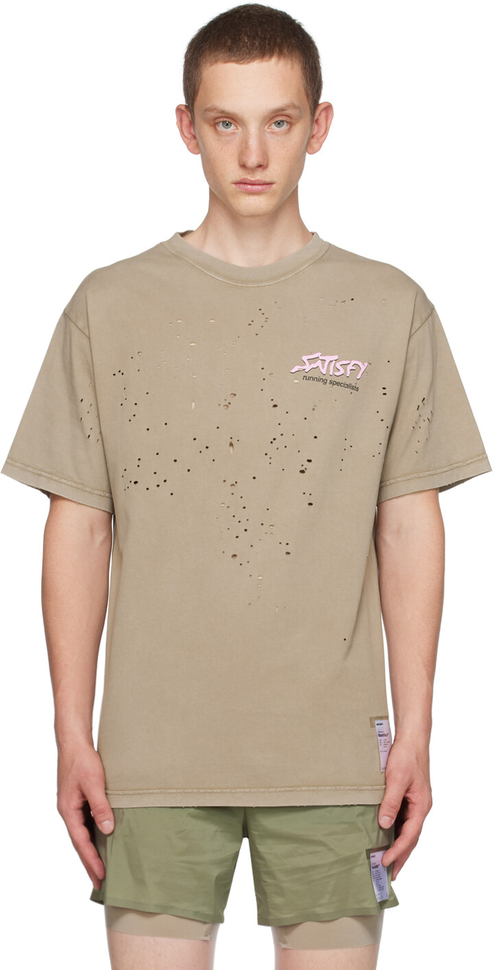 

Футболка Satisfy Taupe MothTech