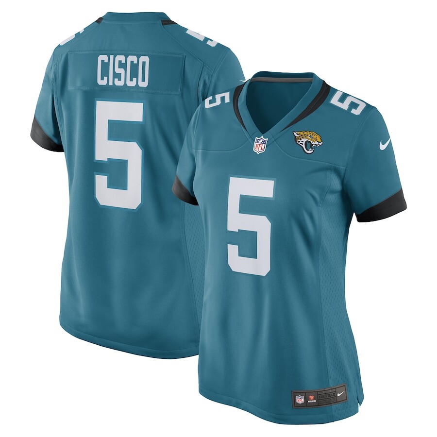 

Джерси Nike Jacksonville Jaguars, бирюзовый