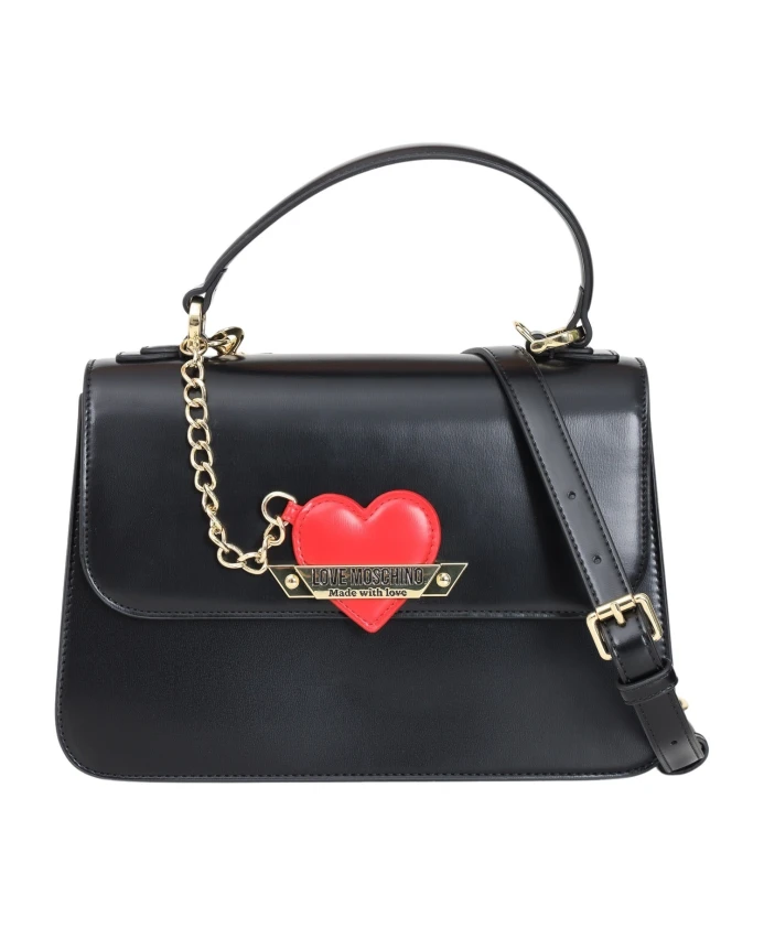 

Сумочка с подвеской в форме сердца Love Moschino, черный