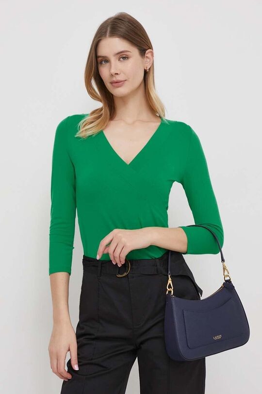 

Блузка Lauren Ralph Lauren, зеленый