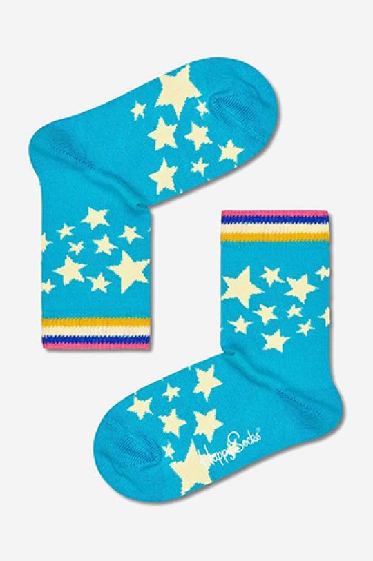 цена Детские носки со звездами Happy Socks, синий