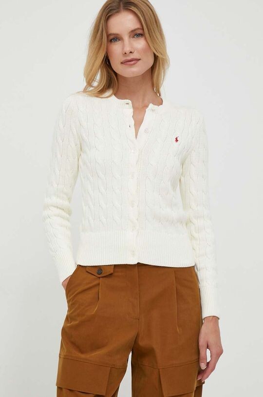 

Хлопковый кардиган Polo Ralph Lauren, бежевый