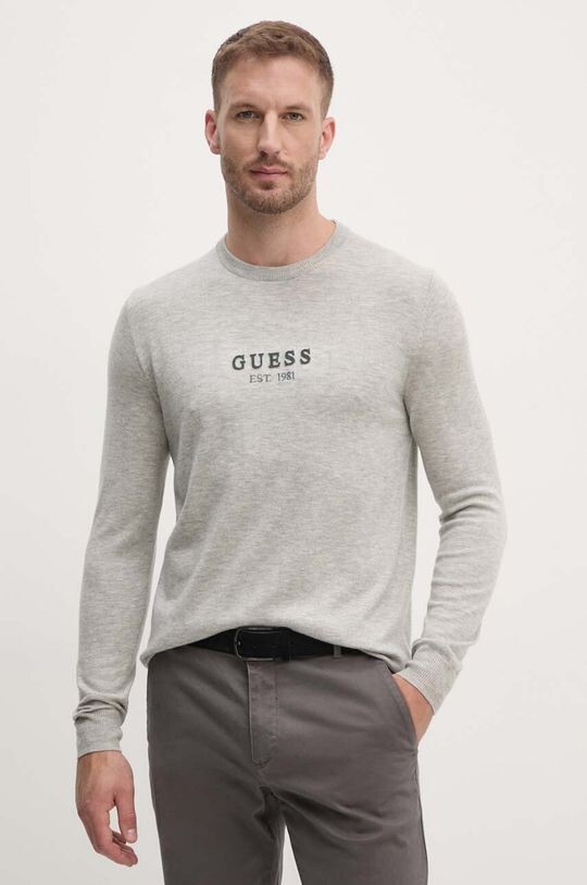 

DORAN свитер из смесовой шерсти Guess, серый