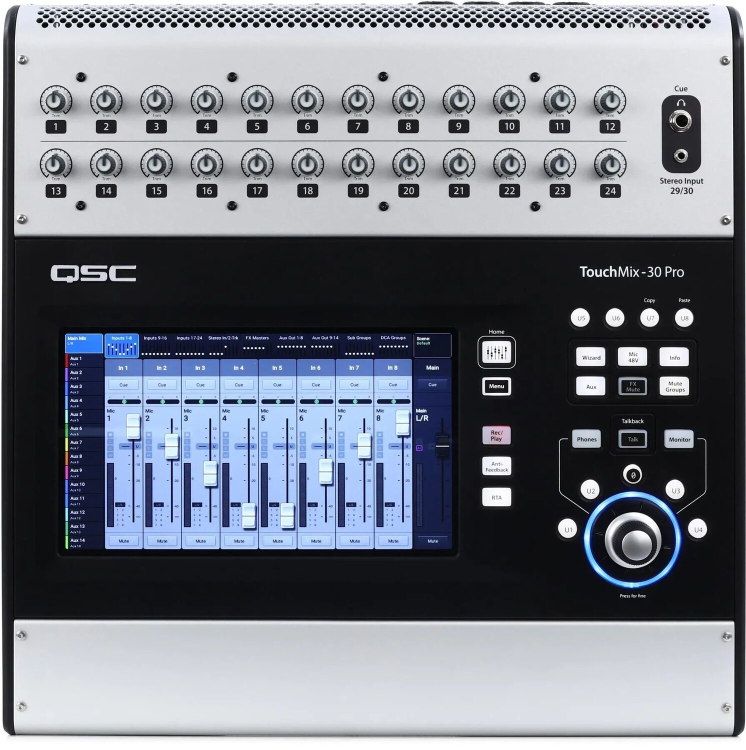 

QSC TouchMix-30 Pro 32-канальный цифровой микшер с сенсорным экраном