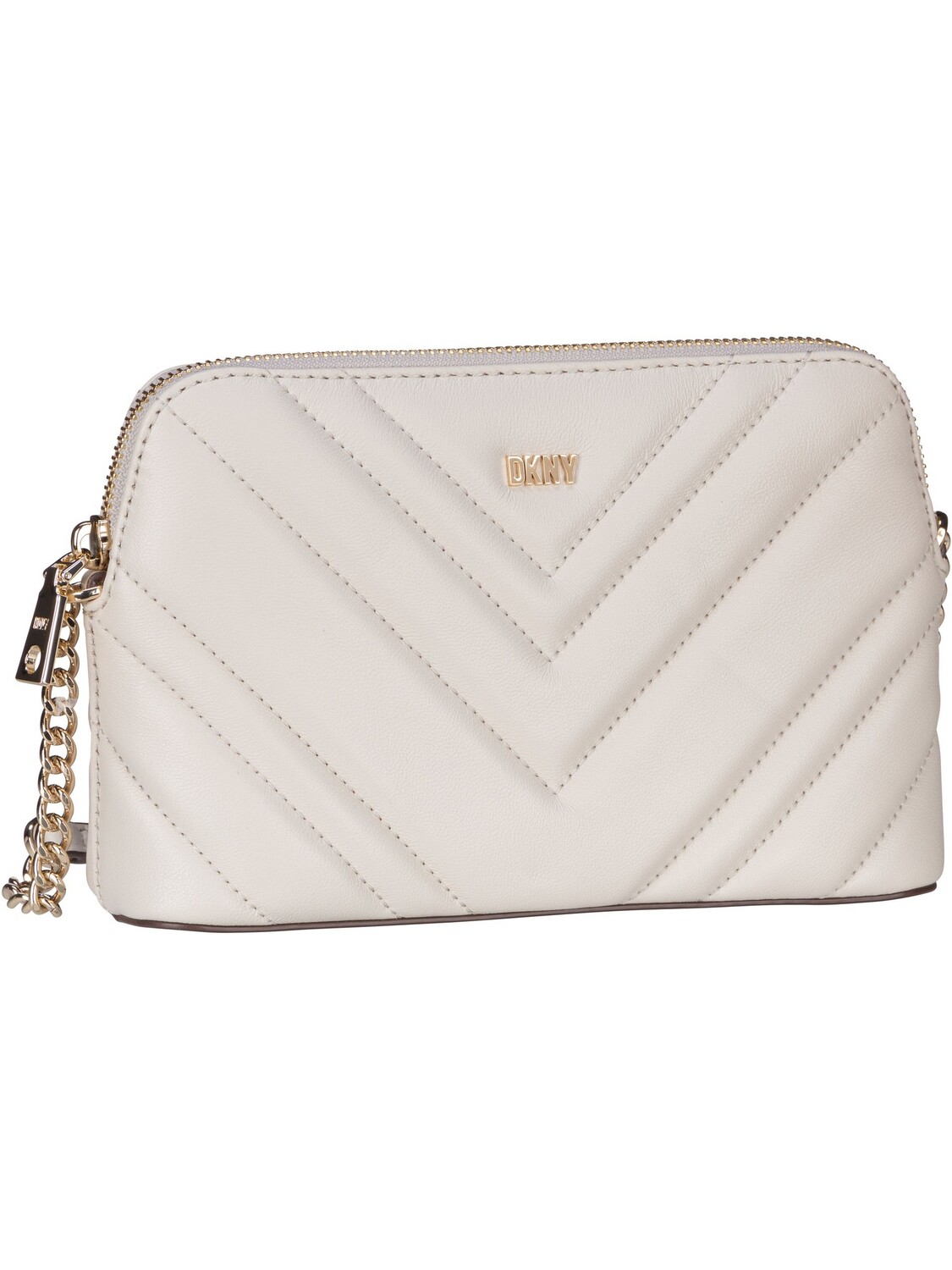 

Сумка через плечо DKNY Umhängetasche Madison Lamp Nappa Dome Crossbody, цвет Pebble