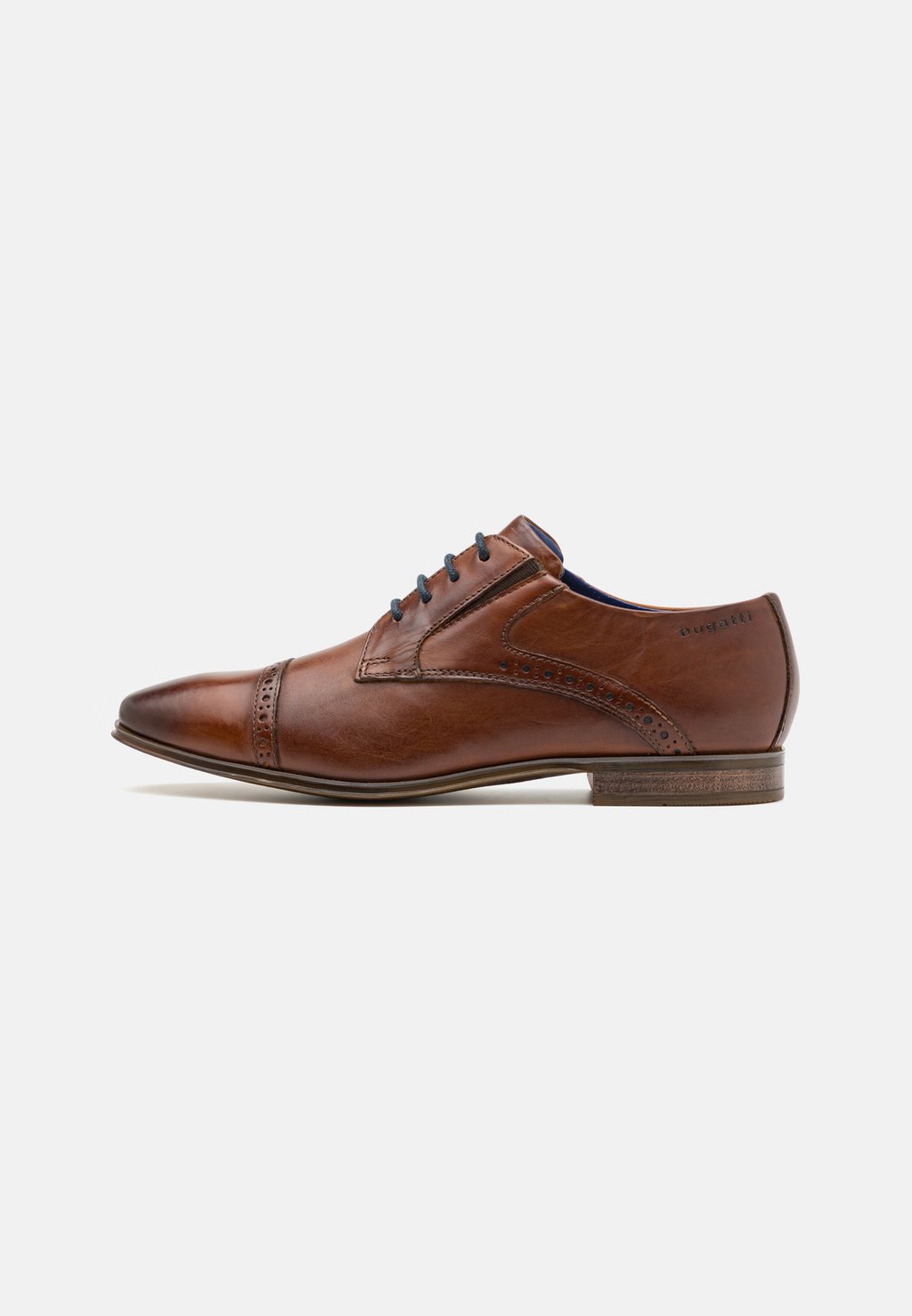 Элегантные туфли на шнуровке Morino bugatti, цвет cognac