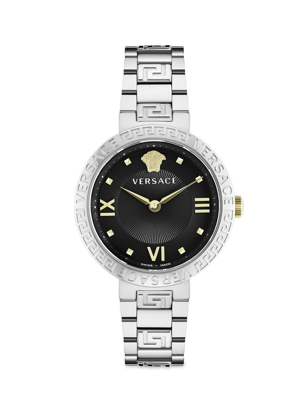 

Часы Greca из нержавеющей стали Versace