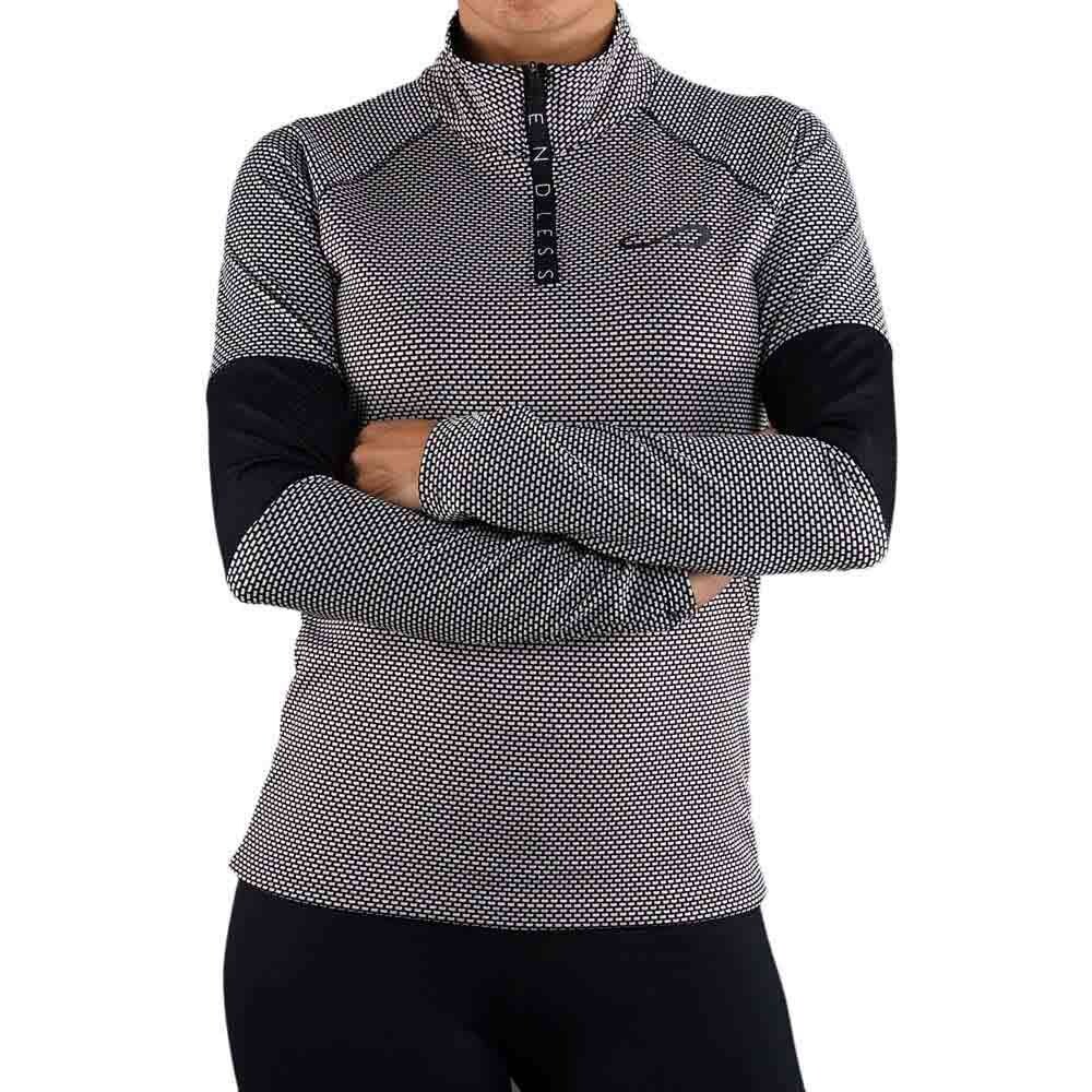 

Толстовка Endless Kirsch Iconic Half Zip, серый