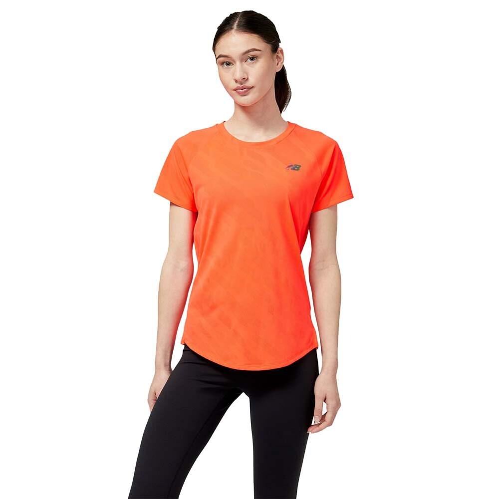 

Футболка New Balance Q Speed Jacquard, оранжевый