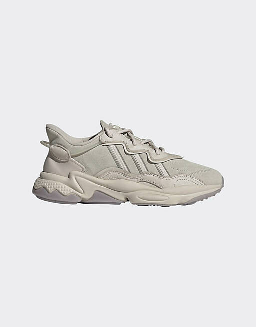 

Бежево-сиреневые кроссовки adidas Originals Ozweego, Бежевый