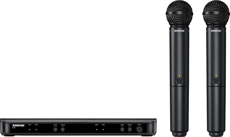 

Микрофон Shure BLX288/SM58BK-H10