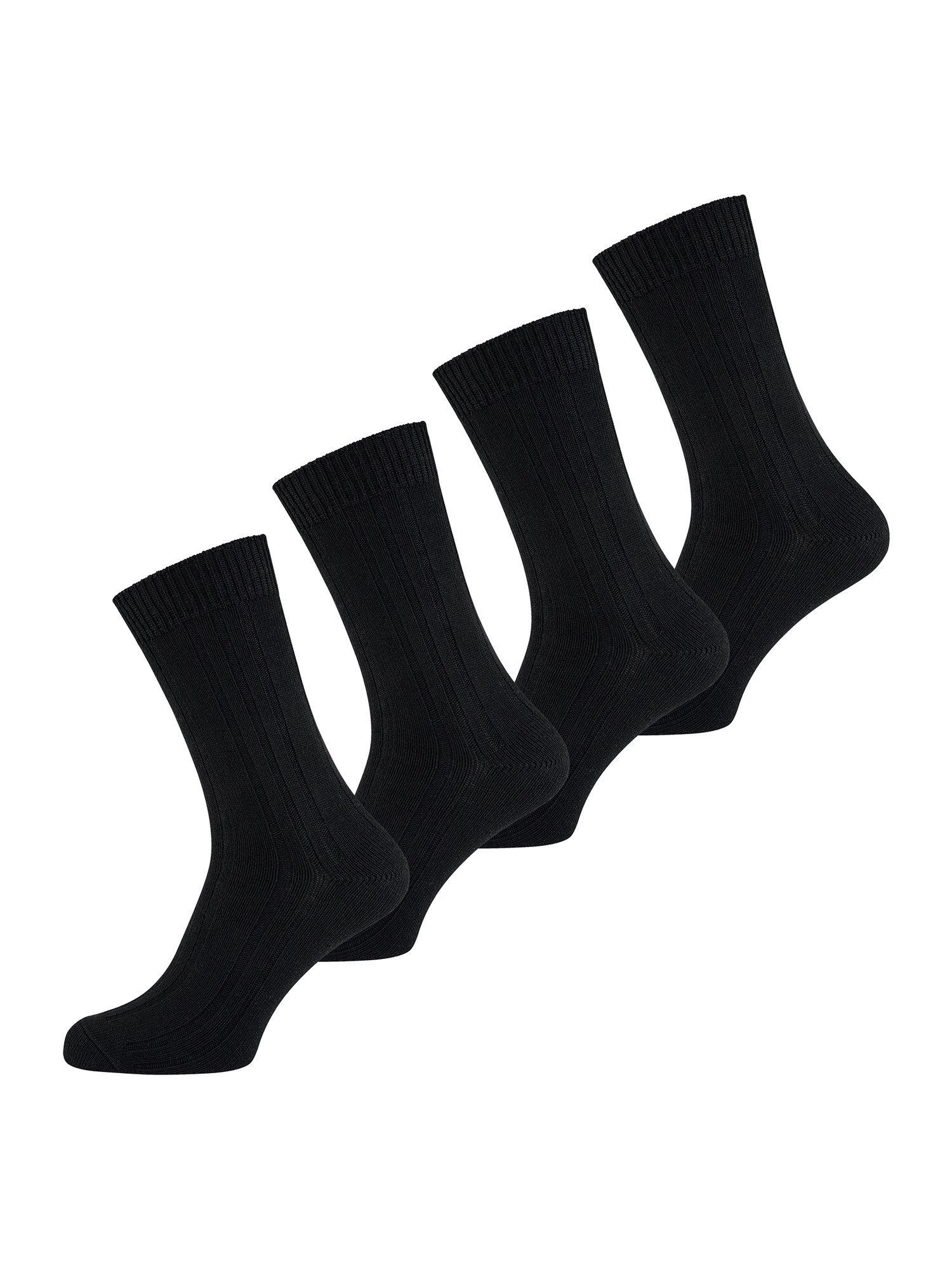 Носки NUR DER Basic Bambus* Warme Socke, черный