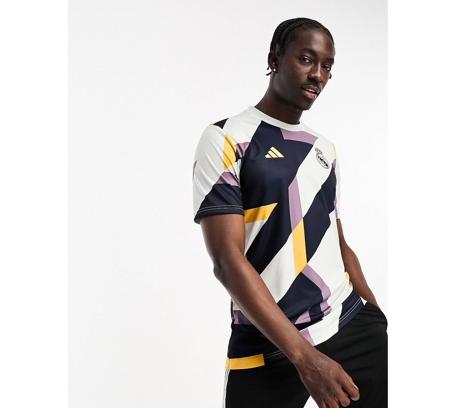 

Серая футболка из джерси adidas Football Real Madrid adidas performance
