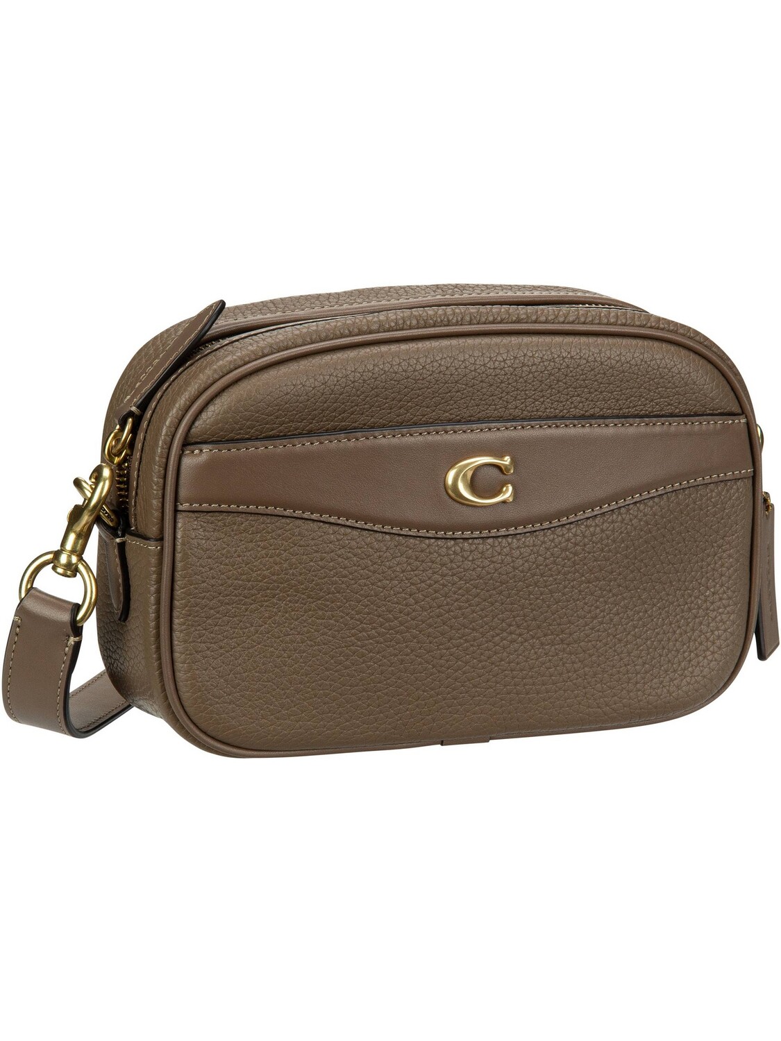 Сумка через плечо Coach Umhängetasche Camera Bag Soft Pebble, цвет Dark Stone