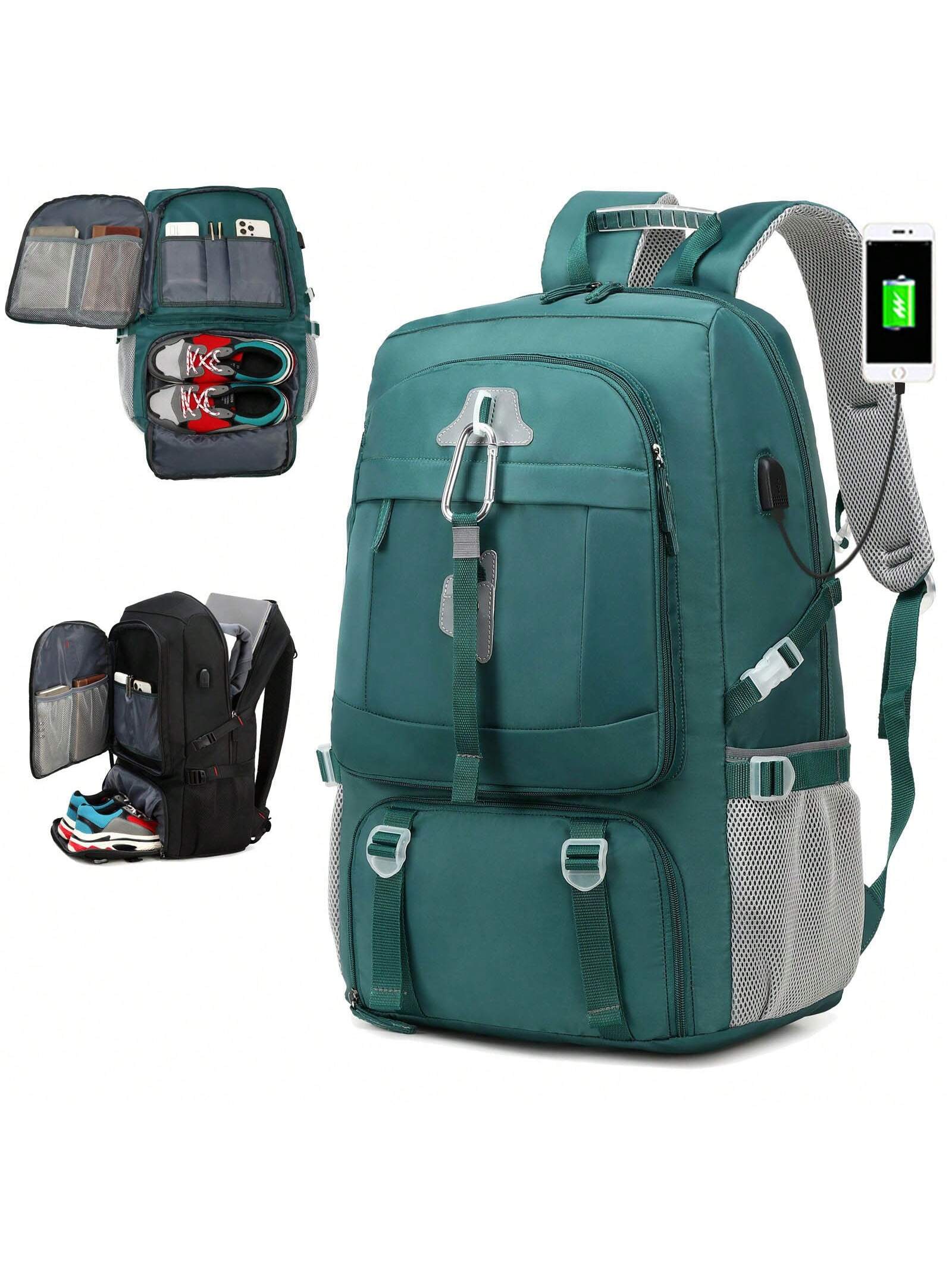 Рюкзак для путешествий на открытом воздухе объемом 40 л, темно-синий рюкзак мужской износостойкий водонепроницаемый многофункциональный большой емкости