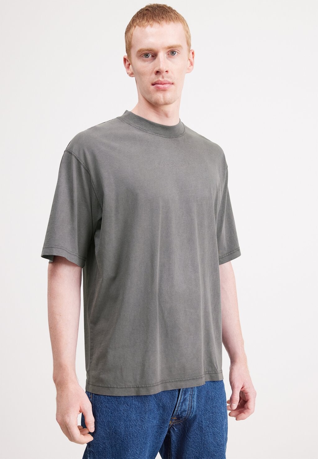 

Базовая футболка Lacoste УНИСЕКС, цвет eco iron gate
