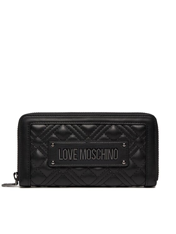 

Большой женский кошелек Love Moschino, черный