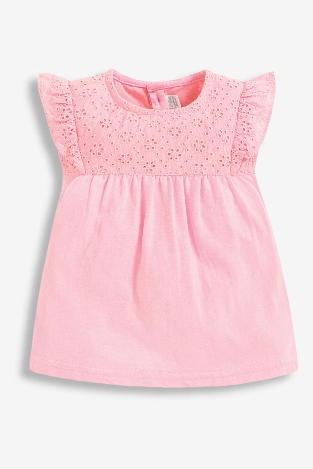 

JoJo Maman Bébé' Красивый топ для девочек с вышивкой Jojo Maman Bébé, розовый