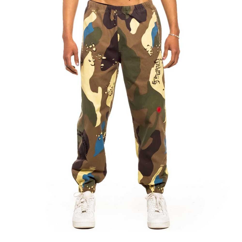 

Брюки Grimey Glorified Camo, коричневый
