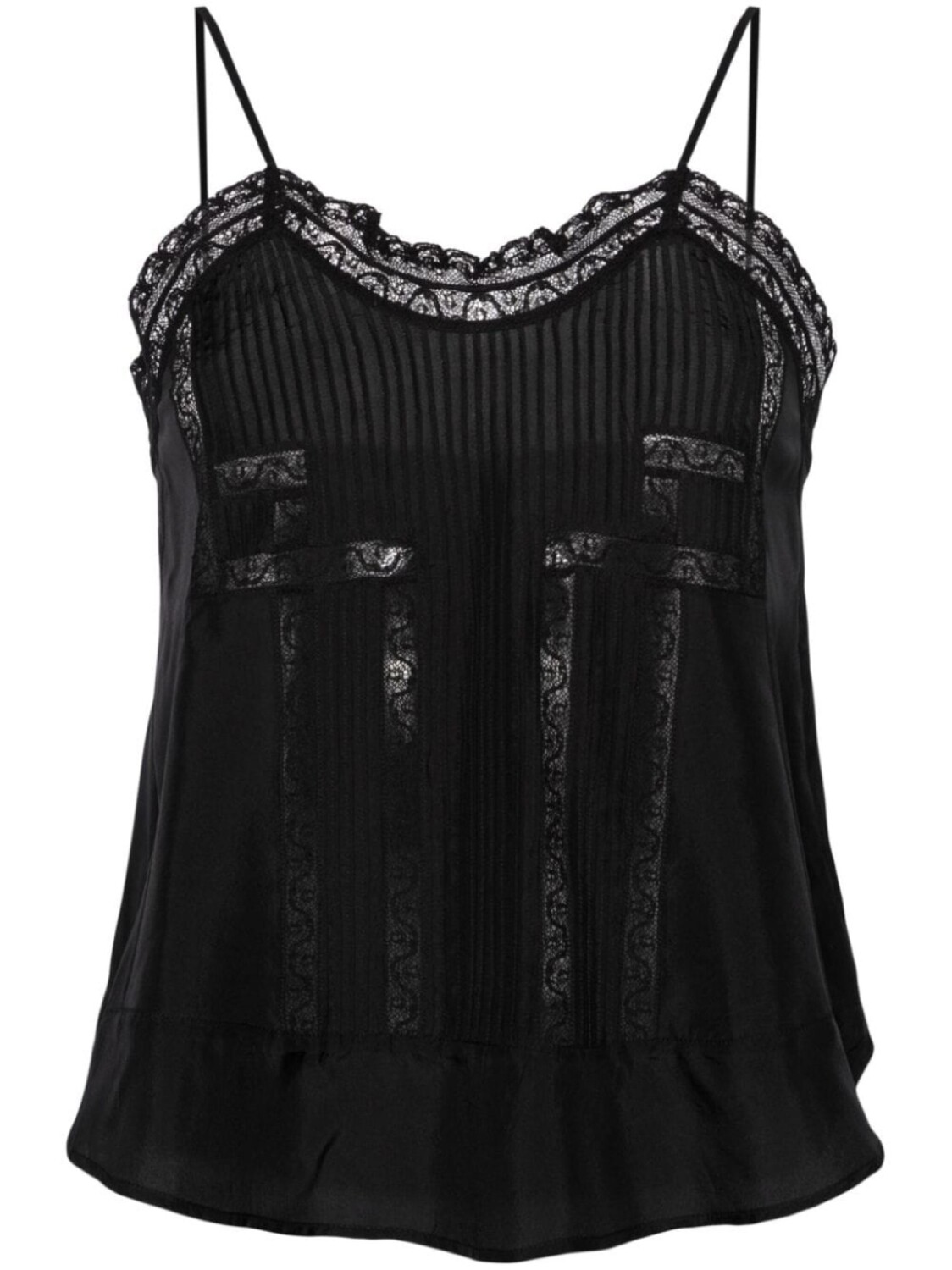 

ISABEL MARANT кружевной топ Zarkia, черный
