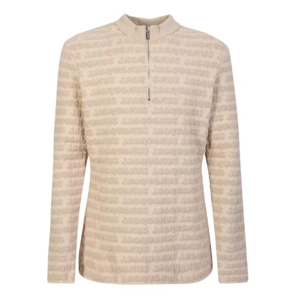 

Пулловер khaki/green cotton blend pullover Jacquemus, мультиколор