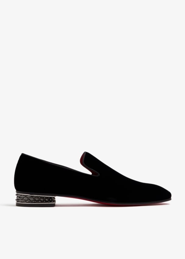 Лоферы Christian Louboutin Dandyrocks, черный