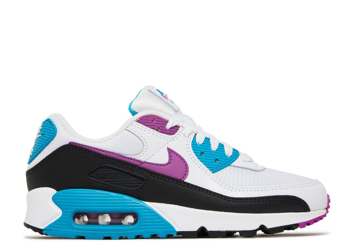 

Кроссовки Nike Air Max 90 Premium 'Lagoon Blue', белый